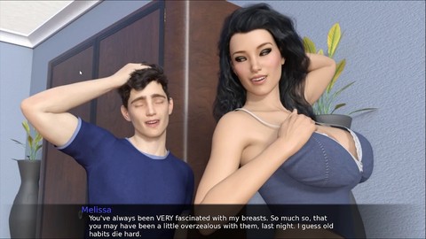 Anime mom gets herself off in this wank session