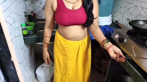 4k 포르노, hd 영상, 부엌